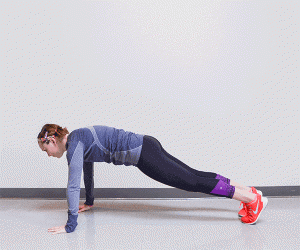 20 Minute Full Body Workout - Front Plank Shoulder Tap