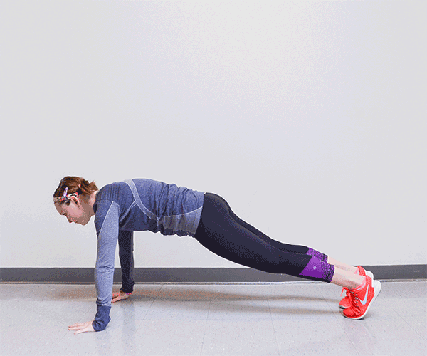 20 Minute Full Body Workout - Front Plank Shoulder Tap