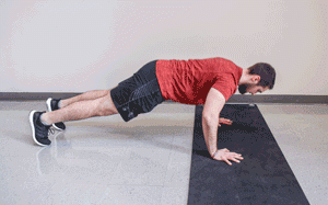 Push Up with Climber